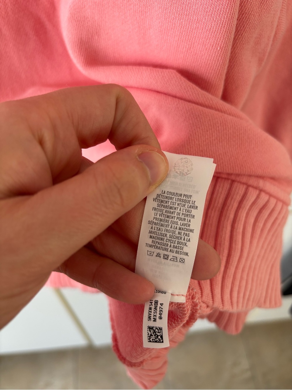 Aerie Pink Oversized Quarter Zip Sweatshirt XL Cozy Lounge Pullover Soft Girl - Picture 11 of 12